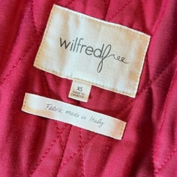 Wilfred 💙✨80% WOOL✨💙 Navy Blue Double-Breasted Women's Coat Jacket Blazer - Picture 6 of 9